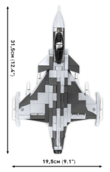 American multipurpose fighter F-16D Fighting Falcon COBI 5815 - Armed Forces - kopie