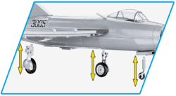 Fighter aircraft MIG-29 GHOST OF KYIV COBI 5833 - Armed Forces - kopie