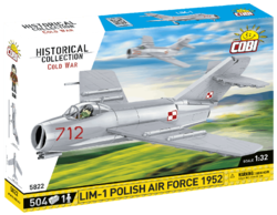 Polish fighter aircraft LIM-1 (MIG-15) COBI 5822 - Cold War