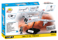 East German fighter aircraft LIM-5 (MIG-17F) COBI 5825 - Cold War - kopie