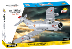 East German fighter aircraft LIM-5 (MIG-17F) COBI 5825 - Cold War - kopie