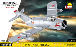 East German fighter aircraft LIM-5 (MIG-17F) COBI 5825 - Cold War - kopie