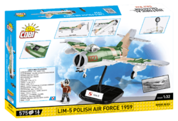 Polish fighter aircraft LIM-1 (MIG-15) COBI 5822 - Cold War - kopie