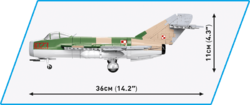 Polský stíhací letoun LIM-5 (MIG-17F) COBI 5824 - Cold War