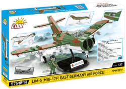 East German fighter aircraft LIM-5 (MIG-17F) COBI 5825 - Cold War