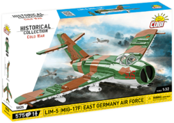 East German fighter aircraft LIM-5 (MIG-17F) COBI 5825 - Cold War