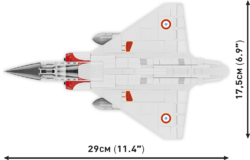 Dassault Mirage III S COBI 5827 Kampfjet - Armed Forces - kopie