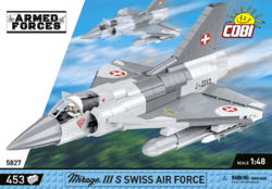 Svýcarský víceúčelový stíhací letoun Dassault Mirage III COBI 5827 - Armed Forces