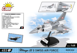 French multirole fighter Dassault Mirage 2000-5 COBI 5801 - Armed Forces - kopie