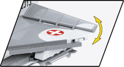 Svýcarský víceúčelový stíhací letoun Dassault Mirage III COBI 5827 - Armed Forces