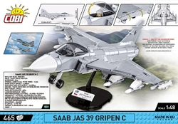 Švédska viacúčelová stíhačka SAAB JAS 39 Gripen E COBI 5820 - Armed Forces - kopie