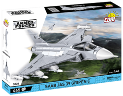 Swedish multirole combat aircraft SAAB JAS 39 Gripen C COBI 5828 - Armed Forces
