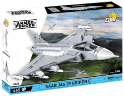 Schwedisches Mehrzweckkampfflugzeug SAAB JAS 39 Gripen E COBI 5820 - Armed Forces - kopie