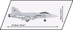 Švédska viacúčelová stíhačka SAAB JAS 39 Gripen E COBI 5820 - Armed Forces - kopie