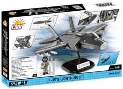 American combat aircraft Lockheed Martin F-35B Lightning II RAF COBI 5830 - Armed Forces