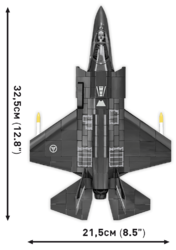 American combat aircraft Lockheed Martin F-35B Lightning II RAF COBI 5830 - Armed Forces - kopie