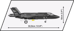 Amerikanisches Kampfflugzeug Lockheed Martin F-35B Lightning II RAF COBI 5830 - Armed Forces - kopie