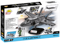 Americké bojové lietadlo Lockheed Martin F-35B Lightning II RAF COBI 5830 - Armed Forces - kopie