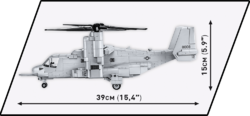 Amerikanisches Konverter Flugzeug Bell Boeing V-22 Osprey COBI 5835 - Armed forces - kopie