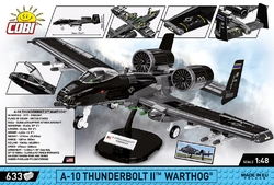 Americký bitevní letoun A-10 Thunderbolt II WARTHOG COBI 5837 - Armed Forces