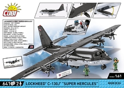 Americký transportní taktický letoun Lockheed C-130J SUPER Hercules COBI 5838 - Armed Forces 1:61