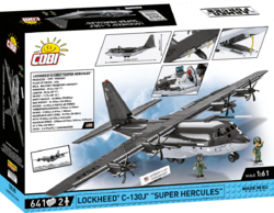 American tactical transport aircraft Lockheed C-130J SUPER Hercules COBI 5838 - Armed Forces 1:61