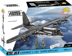 American tactical transport aircraft Lockheed C-130J SUPER Hercules COBI 5838 - Armed Forces 1:61