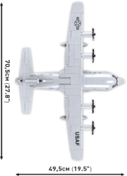 Americký transportní letoun Lockheed C-130 Hercules COBI 5839 - Armed Forces 1:61