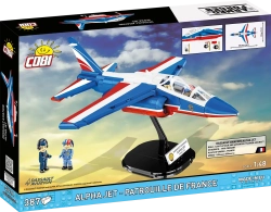 Francouzský lehký bitevní letoun Dassault Alpha JET Patrouille de France COBI 5841A - Armed Forces 1:48