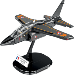 Francúzske ľahké bojové lietadlo Dassault Alpha JET Patrouille de France COBI 5841 - Armed Forces 1:48 - kopie