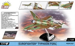 Víceúčelový stíhací letoun Eurofighter TYPHOON FGR4 COBI 5843 - Armed Forces 1:48