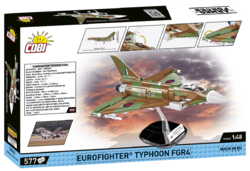Viacúčelové stíhacie lietadlo Eurofighter TYPHOON FGR4 COBI 5843 - Armed Forces 1:48