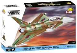 Viacúčelové stíhacie lietadlo Eurofighter TYPHOON FGR4 COBI 5843 - Armed Forces 1:48