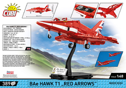 Britské pokročilé cvičné lietadlo BAE Hawk T1 COBI 5845 - Armed Forces 1:48 - kopie