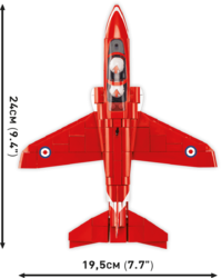 Britské pokročilé cvičné lietadlo BAE Hawk T1 COBI 5845 - Armed Forces 1:48 - kopie