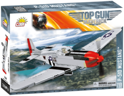 Amerikanisches Kampfflugzeug North American P-51D Mustang COBI 5846 - TOP GUN Maverick