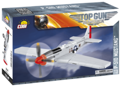 Amerikanisches Kampfflugzeug North American P-51D Mustang COBI 5846 - TOP GUN Maverick - kopie