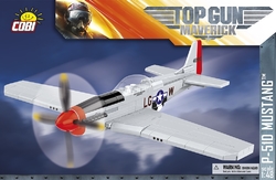 American fighter aircraft North American P-51D Mustang COBI 5846 - TOP GUN Maverick - kopie