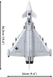 Víceúčelový stíhací letoun Eurofighter TYPHOON COBI 5848 - Armed Forces 1:48