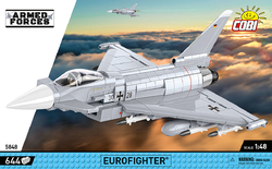 Víceúčelový stíhací letoun Eurofighter TYPHOON COBI 5848 - Armed Forces 1:48