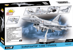 Viacúčelové stíhacie lietadlo Eurofighter TYPHOON COBI 5849 - Armed Forces 1:48