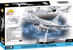 Víceúčelový stíhací letoun Eurofighter TYPHOON COBI 5848 - Armed Forces 1:48 - kopie