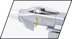 Víceúčelový stíhací letoun Eurofighter TYPHOON COBI 5850 - Armed Forces 1:48