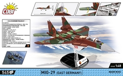 Fighter aircraft MIG-29 COBI 5840 - Armed Forces 1:48 - kopie
