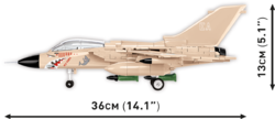 German fighter-bomber Panavia Tornado IDS COBI 5853 - Armed Forces 1:48 - kopie