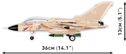 Deutscher Jagdbomber Panavia Tornado IDS COBI 5853 - Armed Forces 1:48 - kopie