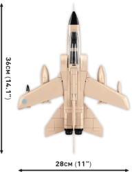 Nemecký stíhací bombardér Panavia Tornado IDS COBI 5853 - Armed Forces 1:48 - kopie