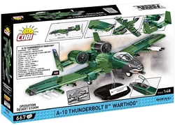 American fighter plane A-10 Thunderbolt II WARTHOG COBI 5856 - Armed Forces 1:48