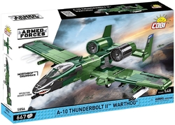 American fighter plane A-10 Thunderbolt II WARTHOG COBI 5856 - Armed Forces 1:48