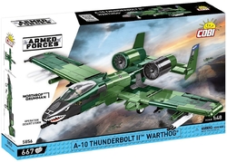 Amerikanisches Kampfflugzeug A-10 Thunderbolt II WARTHOG COBI 5837 - Armed Forces - kopie